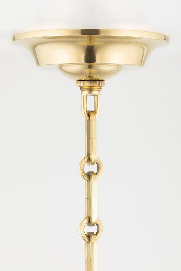 Lighting - Pendant Sphere No. 3 1 Light Large Pendant // Aged Brass 