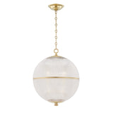 Lighting - Pendant Sphere No. 3 1 Light Large Pendant // Aged Brass 