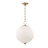 Lighting - Pendant Sphere No.1 1 Light Large Pendant // Aged Brass 