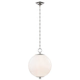 Lighting - Pendant Sphere No.1 1 Light Large Pendant // Polished Nickel 