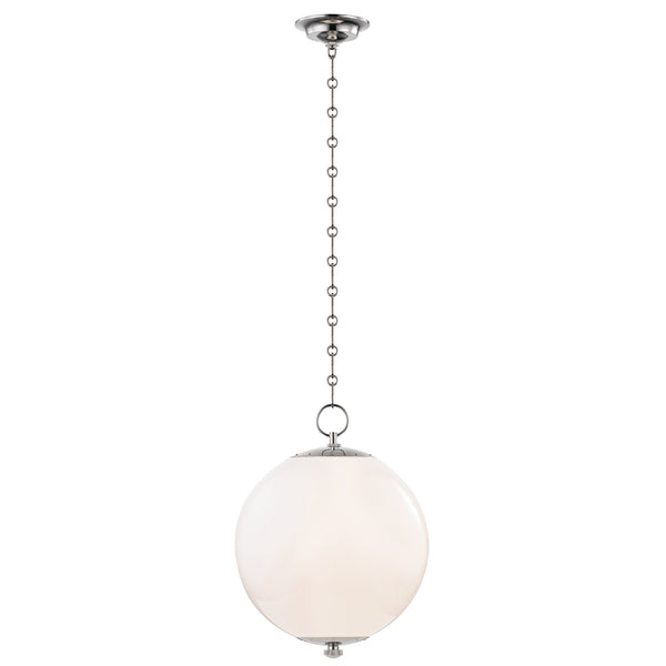 Lighting - Pendant Sphere No.1 1 Light Large Pendant // Polished Nickel 