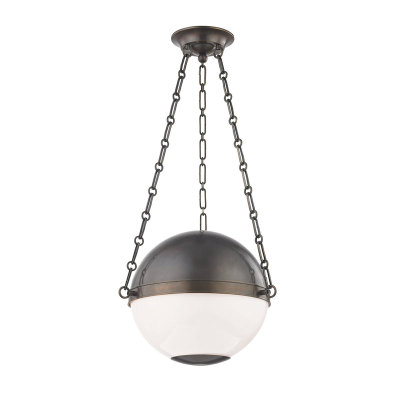 Lighting - Pendant Sphere No.2 2 Light Small Pendant // Distressed Bronze 