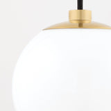 Lighting - Pendant Stella 1 Light Pendant // Aged Brass 