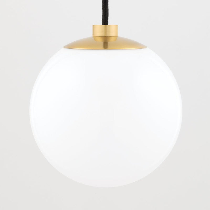 Lighting - Pendant Stella 1 Light Pendant // Aged Brass 