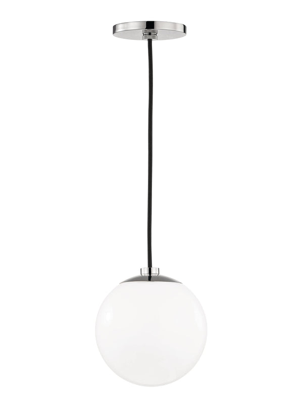 Lighting - Pendant Stella 1 Light Pendant // Polished Nickel 