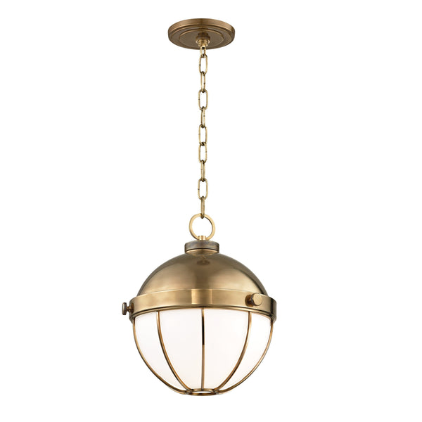 Lighting - Pendant Sumner 1 Light Pendant // Aged Brass // Medium 