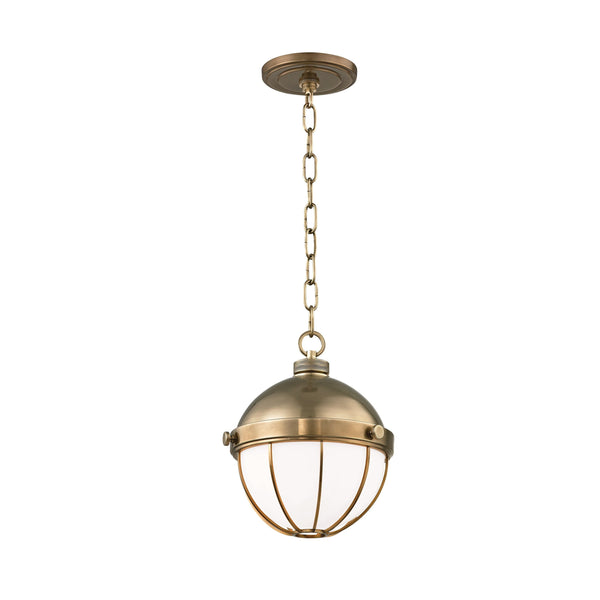 Lighting - Pendant Sumner 1 Light Pendant // Aged Brass // Small 