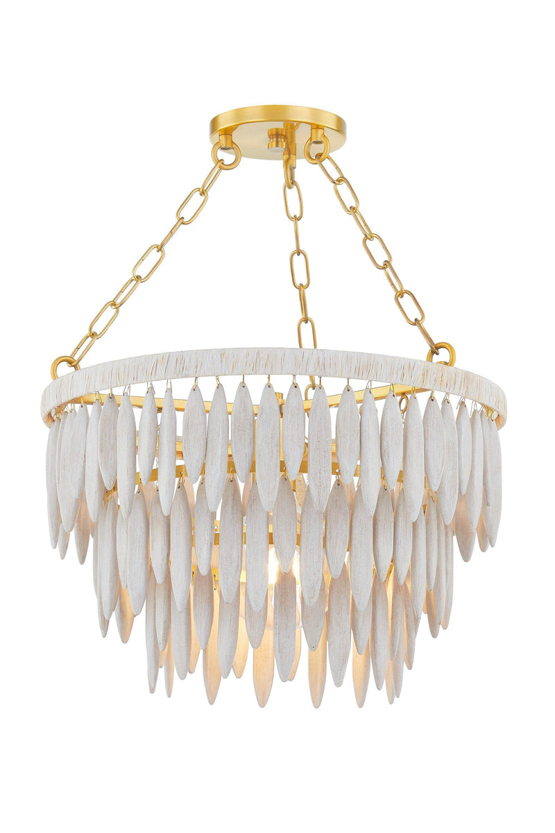 Lighting - Pendant Tiffany 1 Light Pendant // Aged Brass 