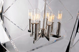 Lighting - Pendant Travis 8 Light Pendant // Polished Nickel // Small 