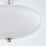 Lighting - Pendant Viviana 1 Light Pendant // Aged Brass 