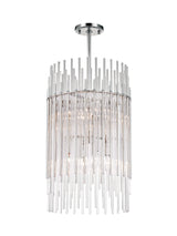 Lighting - Pendant Wallis 8 Light Pendant // Polished Nickel 