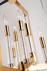 Lighting - Pendant Wellington 8 Light Medium Pendant // Aged Brass 