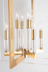 Lighting - Pendant Wellington 8 Light Medium Pendant // Aged Brass 