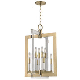 Lighting - Pendant Wellington 8 Light Medium Pendant // Aged Brass 