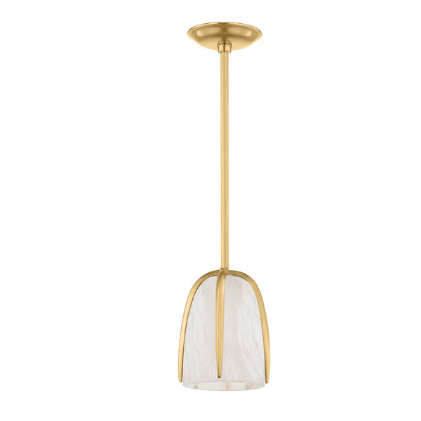 Lighting - Pendant Wheatley 1 Light Pendant // Aged Brass 