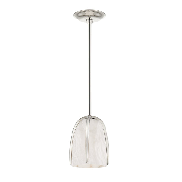 Lighting - Pendant Wheatley 1 Light Pendant // Polished Nickel 