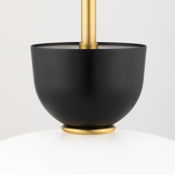 Lighting - Pendant Whitley 1 Light Large Pendant // Aged Brass 