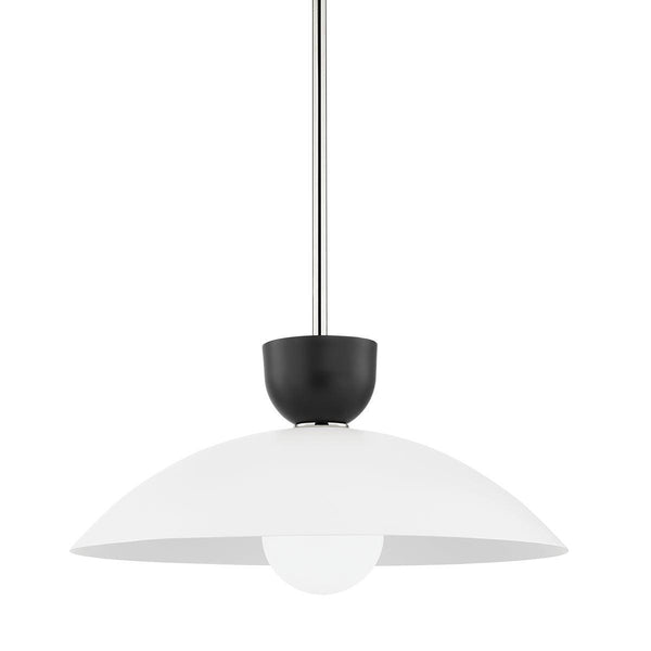 Lighting - Pendant Whitley 1 Light Large Pendant // Polished Nickel 