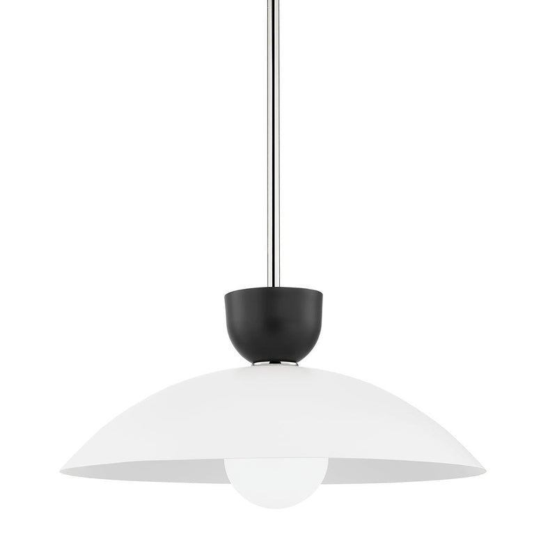 Lighting - Pendant Whitley 1 Light Large Pendant // Polished Nickel 