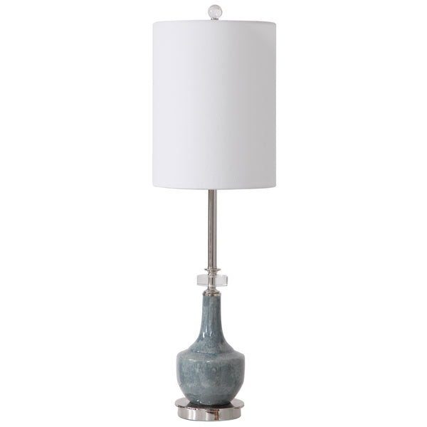 Lighting Piers Mottled Blue Buffet Lamp 
