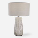 Lighting Pikes Stone-Ivory Table Lamp 