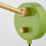 Lighting - Plug-in Sconce Alex 1 Light Portable Wall Sconce // Aged Brass // Medium 