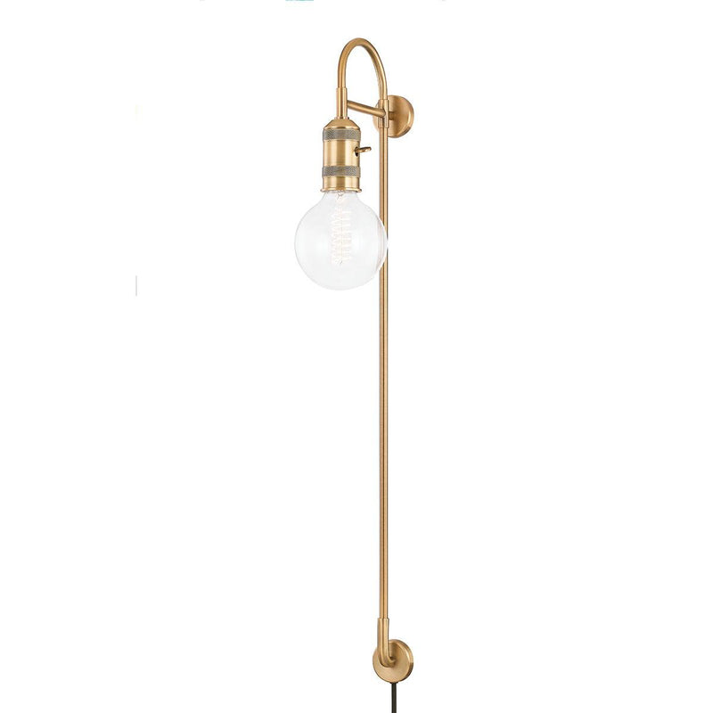 Lighting - Plug-in Sconce Dean 1 Light Portable Wall Sconce 