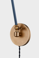 Lighting - Plug-in Sconce Makin // Patina Brass // Large 