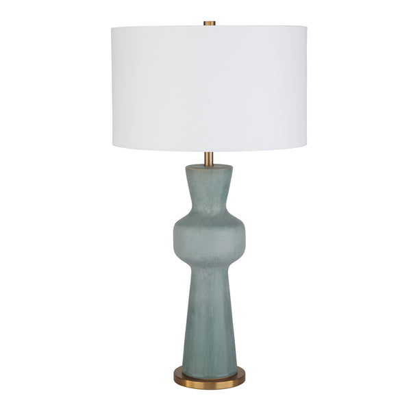 Lighting Pollard Slate Green Table Lamp 
