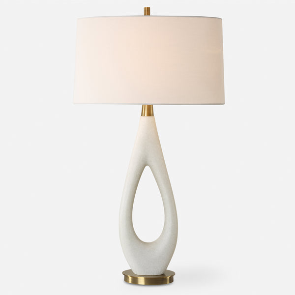 Lighting Promenade White Table Lamp 