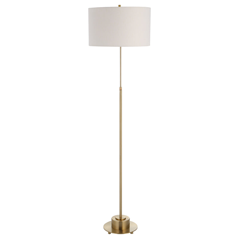 Lighting Prominence Brass Floor Lamp 
