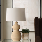 Lighting Pueblo Fired Clay Table Lamp 