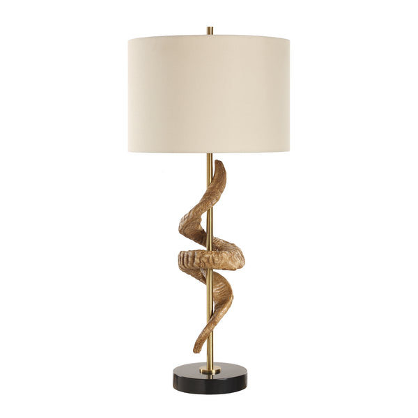 Lighting Rams Horn Table Lamp 