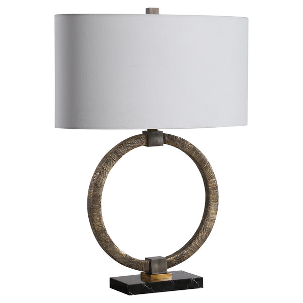 Lighting Relic Aged Gold Table Lamp 