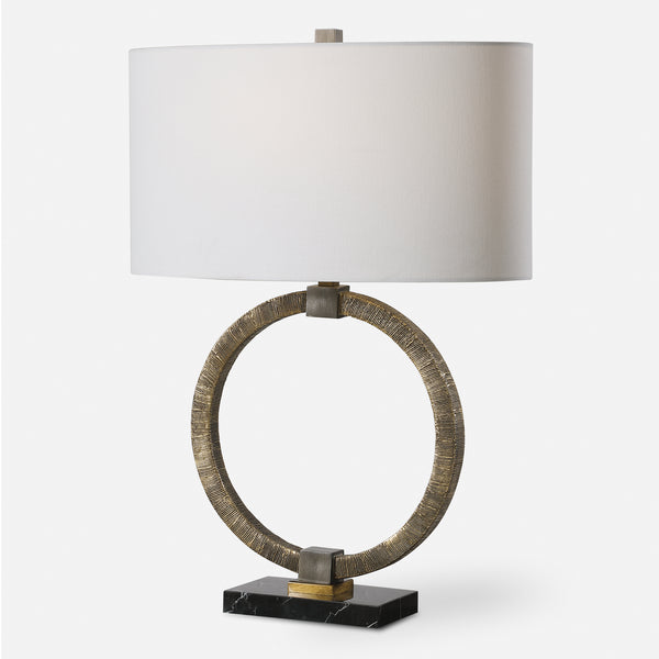 Lighting Relic Aged Gold Table Lamp 