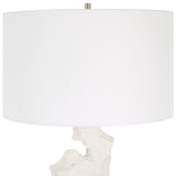 Lighting Remnant White Marble Table Lamp 