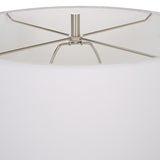 Lighting Remnant White Marble Table Lamp 