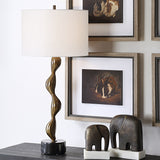 Lighting Remolino Bronze Table Lamp 