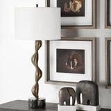 Lighting Remolino Bronze Table Lamp 