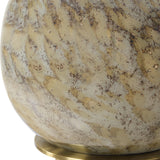 Lighting Rhine Brown Glass Table Lamp 