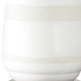 Lighting Santino Crackled Ivory Table Lamp 