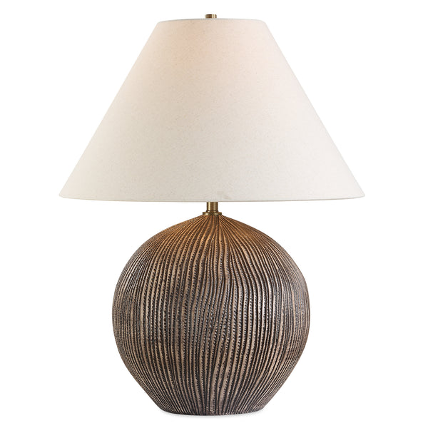 Lighting Sayre Dark Brown Table Lamp 