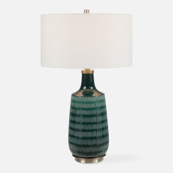 Lighting Scouts Deep Green Table Lamp 