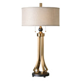 Lighting Selvino Brushed Brass Table Lamp 