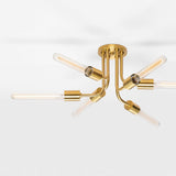 Lighting - Semi Flush Donny 6 Light Semi Flush // Aged Brass 