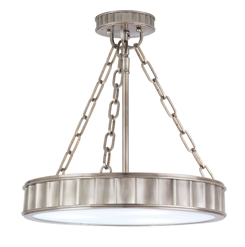 Lighting - Semi Flush Middlebury 3 Light Semi Flush // Historic Nickel // Small 