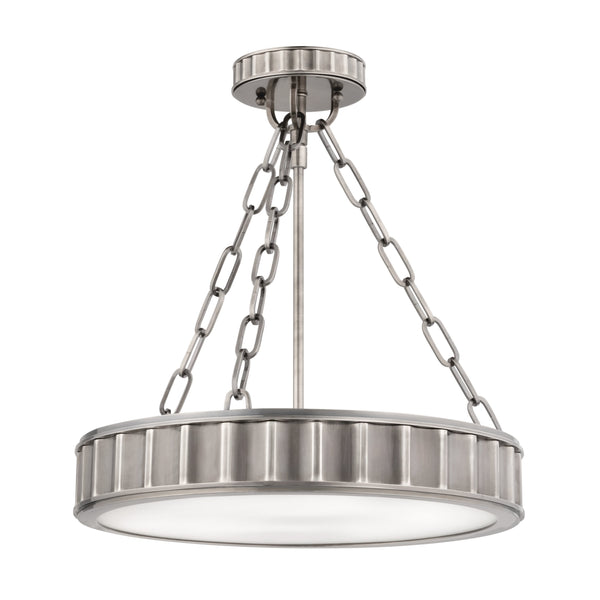 Lighting - Semi Flush Middlebury 3 Light Semi Flush // Historic Nickel // Small 