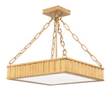 Lighting - Semi Flush Middlebury 3 Light Semi Flush // Aged Brass // Large 