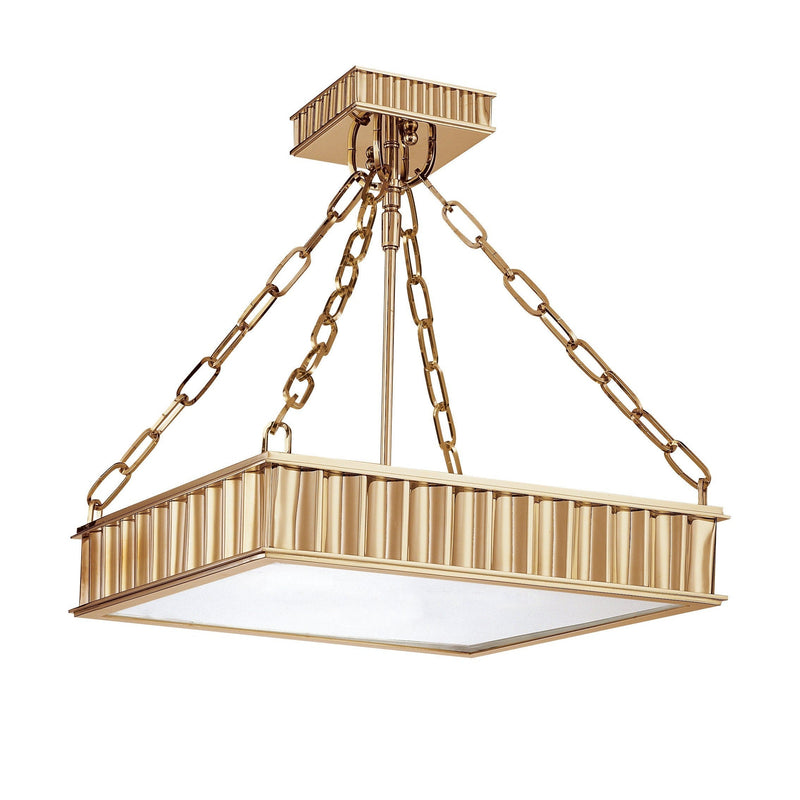 Lighting - Semi Flush Middlebury 3 Light Semi Flush // Aged Brass // Large 