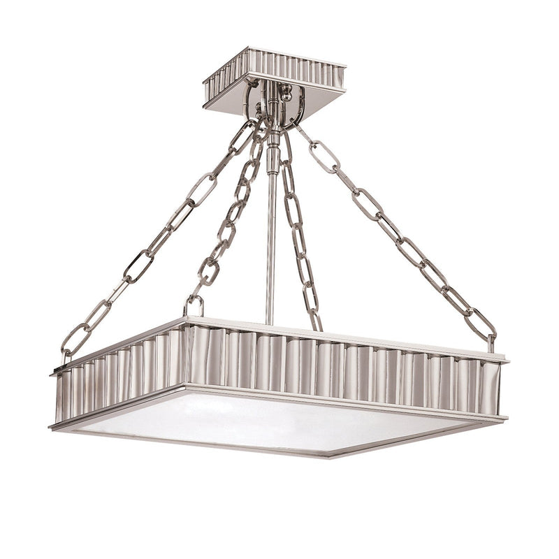 Lighting - Semi Flush Middlebury 3 Light Semi Flush // Polished Nickel // Large 